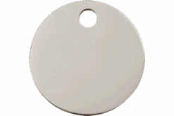 Médaille D'identification Gravure Personnalisée Ronde