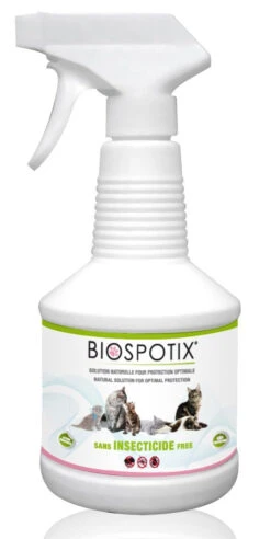 Spray Anti-puces Naturel Pour Chat Biospotix