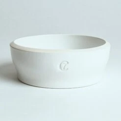 Bol Jamie En Céramique (3 Couleurs) -Pet Haven Soldes Cloud 7 Dog Bowl Jamie White L