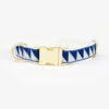 Collier Pour Chien Nice Grill Navy -Pet Haven Soldes Collar Brass NiceGrill NavyCoolgrayCream