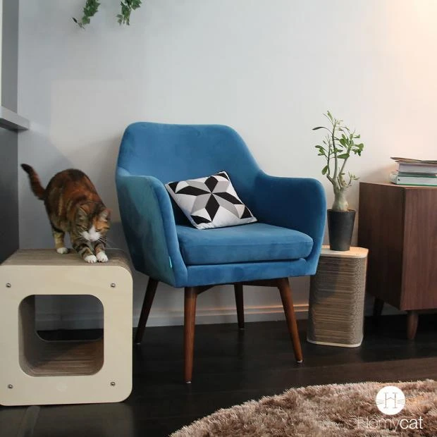 Griffoir Pour Chat Cube XL Homycat 4 Griffoir Pour Chat Cube XL Homycat – Image 2