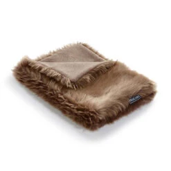 Couverture Plaid Pour Chat Lana 11 Couverture Plaid Pour Chat Lana -Pet Haven Soldes MC G37021 Sleep Lana blanket Taupe mottled brown