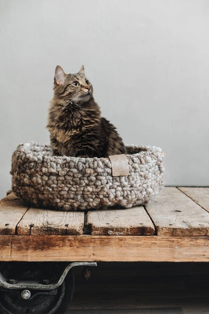 Lit Pour Chat En Laine NEST 4 Lit Pour Chat En Laine NEST – Image 2