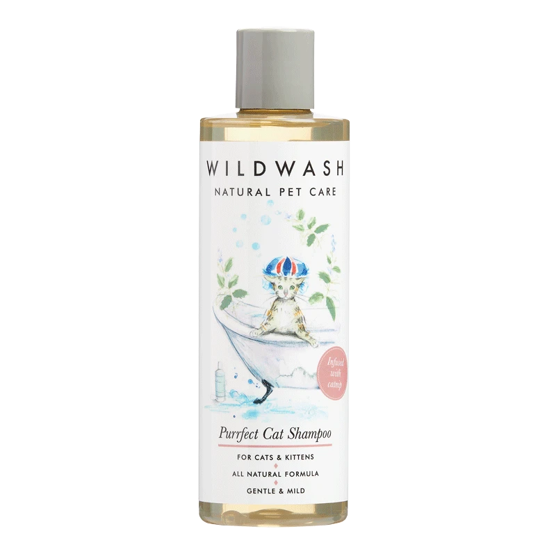 Shampoing à La Cataire Pour Chat Et Chaton Wildwash Pet 3 Shampoing à La Cataire Pour Chat Et Chaton Wildwash Pet