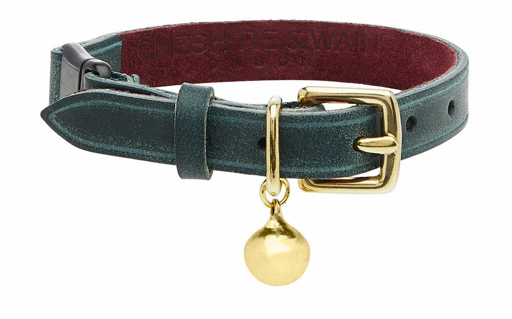 Collier En Cuir Pour Chat Rigby 3 Collier En Cuir Pour Chat Rigby