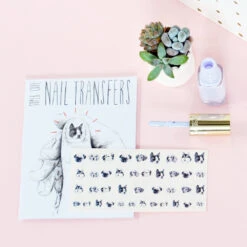 Stickers Autocollant Pour Ongle ~ Chien ~ -Pet Haven Soldes dog nt square