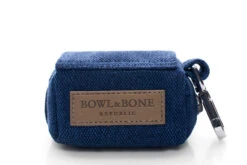 Distributeur De Sacs D'hygiène En Tissu -Pet Haven Soldes dog waste bag holder mini navy bowl and bone republic ps1sa