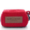 Distributeur De Sacs D'hygiène En Tissu -Pet Haven Soldes dog waste bag holder mini red bowl and bone republic ps1sa