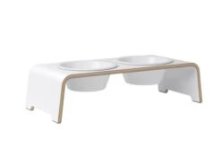 Double écuelle DogBar M Small (3 Finitions) -Pet Haven Soldes dogBar M S White PO 720x e5b8cd2b 80e0 4502 9ccb ad52d208bd57