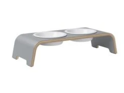 Double écuelle DogBar S Large - Petits Chien (2 Finitions) -Pet Haven Soldes dogbar s large hpf grau Hundnapf Porzellan 360x f184c140 1638 4c80 b64d 6618cceb1ed5