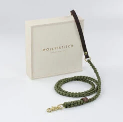 Laisse Pour Chien En Corde Marine Poignée Cuir (8 Couleurs) 10 Laisse Pour Chien En Corde Marine Poignée Cuir (8 Couleurs) -Pet Haven Soldes dsc 0241 copy