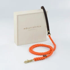 Laisse Pour Chien En Corde Marine Poignée Cuir (8 Couleurs) 13 Laisse Pour Chien En Corde Marine Poignée Cuir (8 Couleurs) -Pet Haven Soldes dsc 0243 copy