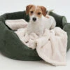 Panier Rond Chelsea Velours Côtelé -Pet Haven Soldes hundekoerbchen chelsea forrest green 3