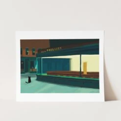 Affiche Edward Hopper Night Cat
