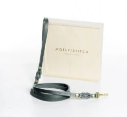 Laisse Pour Chien En Cuir Souple Simple (8 Couleurs) -Pet Haven Soldes leather sport 140 grau min