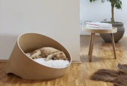 Panier Pour Chien Et Chat Design Covo -Pet Haven Soldes mc beds covo oak ivory 440