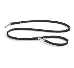 Laisse Pour Chien En Cuir Bergamo 11 Laisse Pour Chien En Cuir Bergamo -Pet Haven Soldes mc c05 009 01 walk bergamo lead black