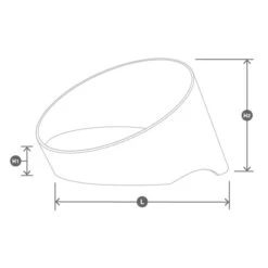 Panier Pour Chien Et Chat Design Covo -Pet Haven Soldes miacara cane sleep covo product sizes