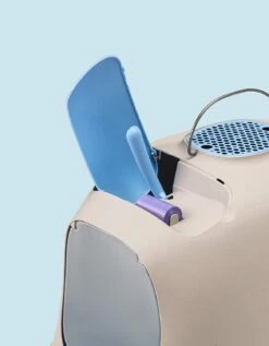 Bac à Litière Pour Chats Design MINÙ -Pet Haven Soldes minubleue2