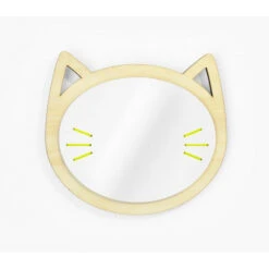 Miroir Tête De Chat -Pet Haven Soldes miroir chat jaune