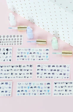 Stickers Autocollant Pour Ongle ~ Chat ~ -Pet Haven Soldes nail transfers web