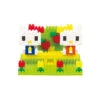 Nanoblock Kitty Et Mimmy Au Parc -Pet Haven Soldes sights series nanoblock kitty mimmy nakayoshi park