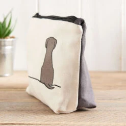 Trousse Chien Et Chat Jin Design 9 Trousse Chien Et Chat Jin Design -Pet Haven Soldes sittingdog zipbag side