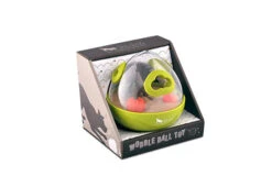 PLAY Jouet D'occupation Pour Chien "Wobble Ball" -Pet Haven Soldes wb green 02
